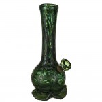 pipes cannabis Noble Glass Green Small Round Base Glass Bong