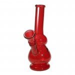 pipes cannabis Glass Red Mini Bong
