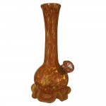 pipes cannabis Noble Glass Orange Small Round Base Glass Bong