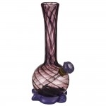 pipes cannabis Noble Glass Purple Small Round Base Glass Bong