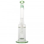 pipes cannabis Four Twenty – Glass Concentrate Ice Bong with Green HoneyComb Perc