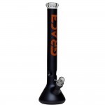 pipes cannabis Grace Glass 7mm Ice Black Powder Beaker Bong