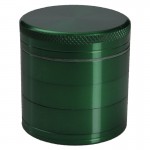 Moulins à Herbes cannabis Aluminum Grinder - Dark Green - 56mm - 5-part - Double Screen