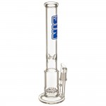 SYN Glass – Mini Disc Perc Bong – Blue Label