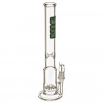 SYN Glass – Mini Disc Perc Bong – Green Label