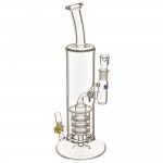 pipes cannabis SYN Glass – Oracle Glass Perc Bong – Purple Label