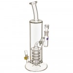 SYN Glass – Oracle Glass Perc Bong – Purple Label