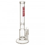 SYN Glass – Mini Disc Perc Bong – Red Label