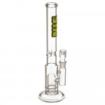 SYN Glass – Mini Airstrike Glass Perc Bong – Yellow Label