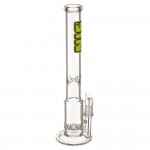 SYN Glass – Mini Disc Perc Bong – Yellow Label