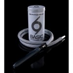pipes cannabis Kaya Shisha – Basic Interlude Acryl Hose Kit in Tin – Black