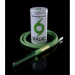 pipes cannabis Kaya Shisha – Basic Interlude Acryl Hose Kit in Tin – Green