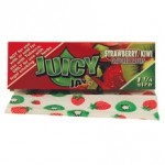 Papiers à Rouler cannabis Juicy Jay's Strawberry&Kiwi Regular Size Rolling Papers - Single Pack