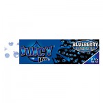 Papiers à Rouler cannabis Juicy Jay's Blueberry Regular Size Rolling Papers - Box of 24 Packs