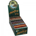 Hempire Regular Size 1 1/2 Hemp Rolling Papers  - Box of 25 Packs
