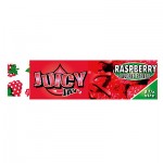 Papiers à Rouler cannabis Juicy Jay's Raspberry Regular Size Rolling Papers - Box of 24 Packs