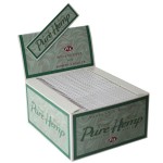 Papiers à Rouler cannabis Pure Hemp - King Size Rolling Papers - Box of 50 Packs