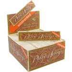 Papiers à Rouler cannabis Pure Hemp - King Size Unbleached Rolling Papers - Box of 50 Packs