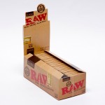 Papiers à Rouler cannabis RAW Natural 1 1/2 Size Rolling Papers - Box of 25 Packs