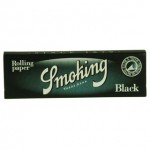 Papiers à Rouler cannabis Smoking Black Regular Size Rolling Papers - Single Pack