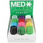 Moulins à Herbes cannabis Medtainer - Storage Container with Built-In Grinder - Available in 10 Colors