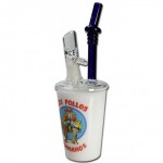 Tumbler Bong with Inline Hole Diffuser- Los Pollos Hermanos - Breaking Bad