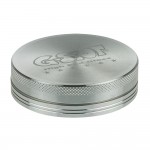 Moulins à Herbes cannabis G-Spot - Aluminum Magnetic Herb Grinder - 2-part - 62mm - Silver