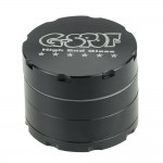 Moulins à Herbes cannabis G-Spot - Aluminum Magnetic Herb Grinder - 4-part - 50mm - Black