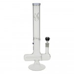 Weed Star - Stemless Inline Perc Glass Bong