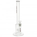 WS - Barrel Red-Line Stemless Glass Bong - END OF LINE PRICE