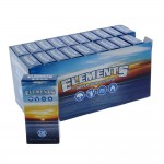 Papiers à Rouler cannabis Elements Super Slim Filter Tips - Box of 20 Packs