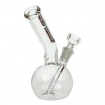 pipes cannabis Weed Star - Blowjob Glass Mini Bong - Red Line