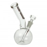 WS - Blowjob Glass Mini Bong - Red Line