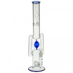 pipes cannabis Weed Star - Mr. Jiggles Glass Ice Bong with Matrix Perc