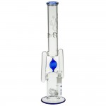 WS - Mr. Jiggles Glass Ice Bong with Matrix Perc