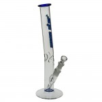 pipes cannabis Weed Star - TX Burner 2.0 Glass Ice Bong - Blue Line