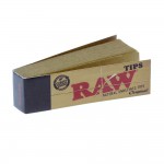 Papiers à Rouler cannabis RAW Natural Regular Tips - Single Pack