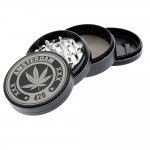 Amsterdam 420 - Aluminum Herb Grinder - 4-part - 60mm - Choice of 6 colors