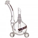 Defstar Glass - Space Sphere Vapor Bubbler - Red Label