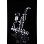 Weed Star - Clear Glass Inline Perc Vapor Bubbler