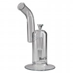 Black Leaf - Saxo Glass Bubbler - Recessed Joint - 10-arm Perc