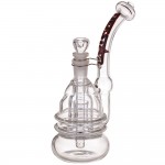 Defstar Glass - Small Dubbubb Double Bubbler - Red Label