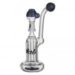 iDab Glass Colored Sherlock Vapor Bubbler 10mm - Choice of 4 colors