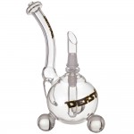 Defstar Glass - Space Sphere Vapor Bubbler - Yellow Label