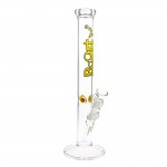 pipes cannabis Boost Pro Cane Straight Cylinder Glass Ice Bong - Choice of 3 Colors