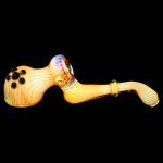 Fumed laidback bubbler