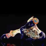 Molino Glass Hammer Bubbler - Vortex