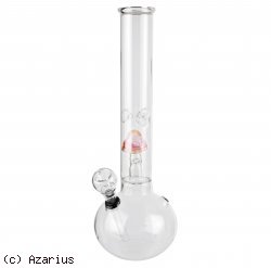 pipes cannabis Bong en verre Champignon