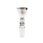 pipes cannabis Molino Bowl Clear Cup large, diamound ground