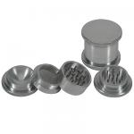 Grinder aluminium with screen and deposit